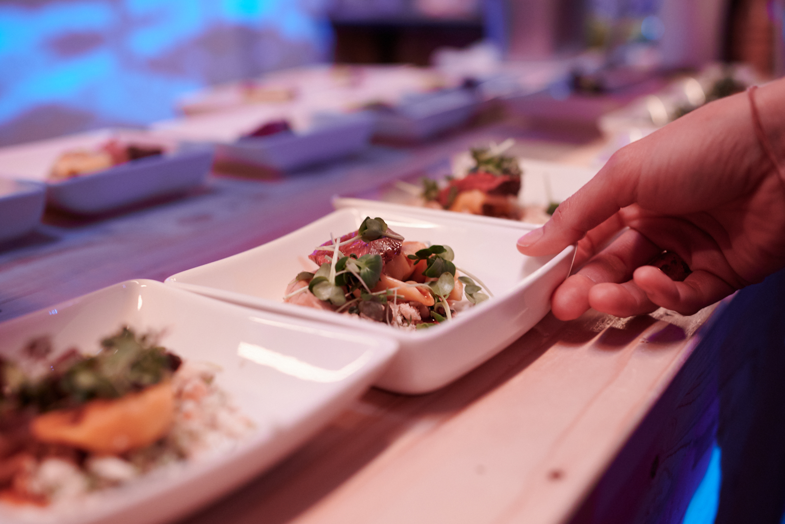 Buffet Catering auf einer Veranstaltung