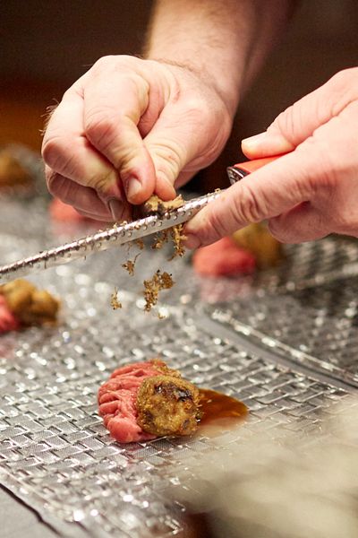 Catering wird serviert