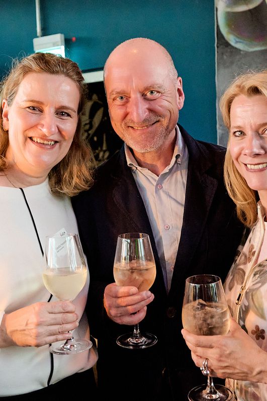Personen auf dem Networking Event